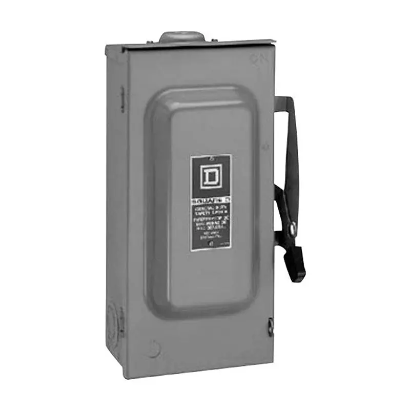 SQUARE D BY SCHNEIDER ELECTRIC Safety Switch, Fusible, Dpst, 400A, 240V, D225NR