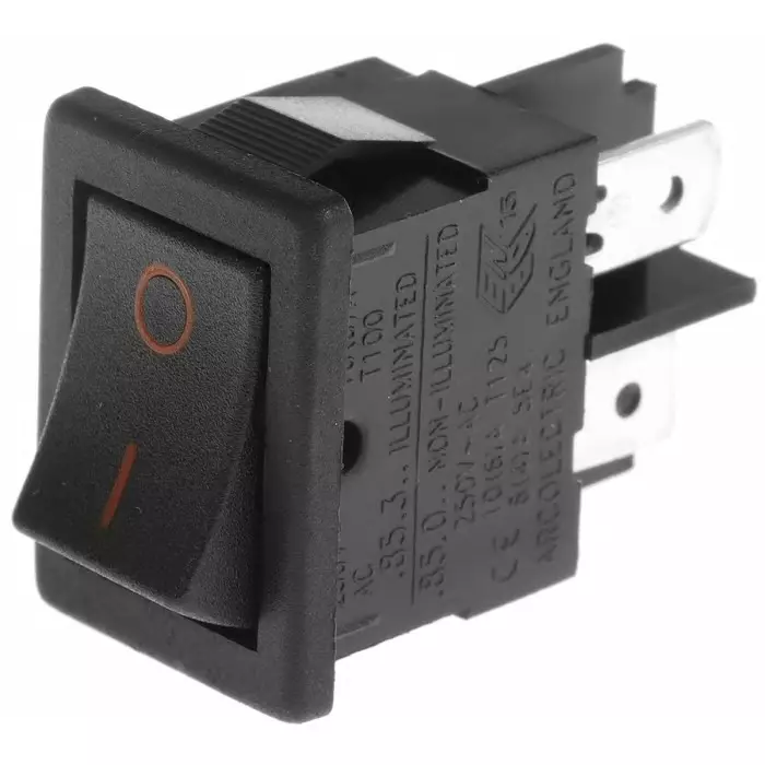 ARCOLECTRIC (BULGIN LIMITED) SPST On-Off Rocker Switch Panel Mount, H8500XBAAA-picture-20