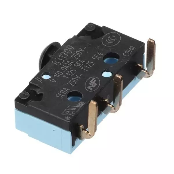 Crouzet PCB Mount Basic Switch SPDT 250 V AC Solder Pin Termination 5 Amp, 83170919