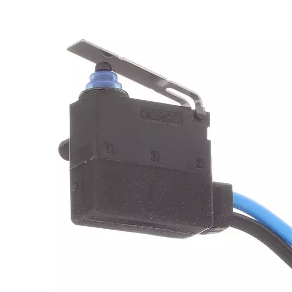 OMRON ELECTRONIC COMPONENTS Chassis Mount Basic Switch SPST-NO 125 V AC Wire Lead Termination 100 mA, 2 A, D2HW-BR263MR