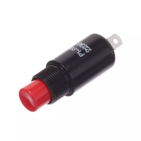 Otto Bushing Mount Basic Switch SPST-NO 115 V AC Solder Lug Termination 10 Amp, P1-90014