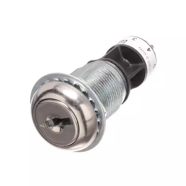 GRAYHILL Keylock Switch Non-Illuminated 2 Position, 58J8A45-01C02N