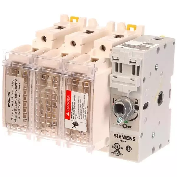 Siemens Low Voltage Disconnect Switch 60 Amp 3PST, CFS362JN1