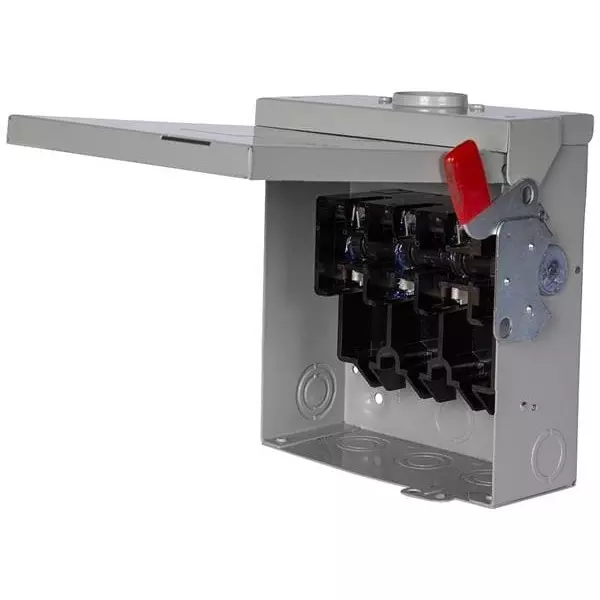 Siemens Enclosed Disconnect Switch 60 Amp SPST, MCSAKR136