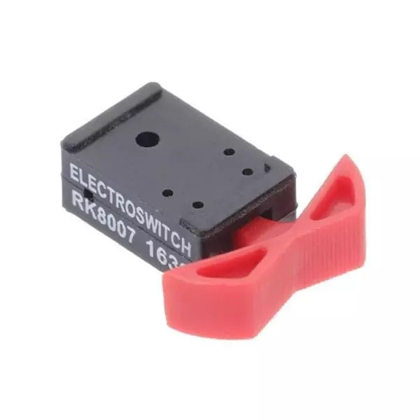 ELECTROSWITCH Rocker Switch Non-Illuminated Solder Pin Termination 1 Amp Rocker Actuator 28 V DC, RK8007