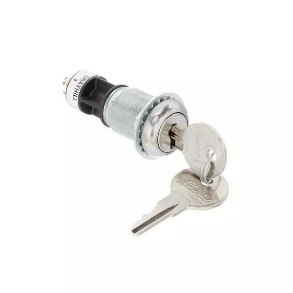 GRAYHILL Non-Illuminated Keylock Switch, 58J9A90-01C02N