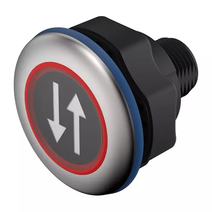EAO Touch Button Sw, Dynamic, 0.2A, 32V, 84-Acks-B15-04Be