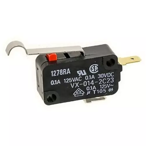 Omron Compact Basic Switch DC 30 V Rated Voltage, VX-014-2C23