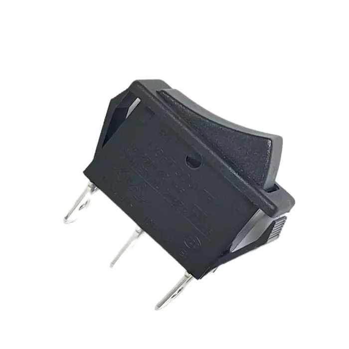RS PRO Rocker Switch On-On SPDT Black Actuator 16 Amp Contact Rating 250 V AC 500 V DC, 180369