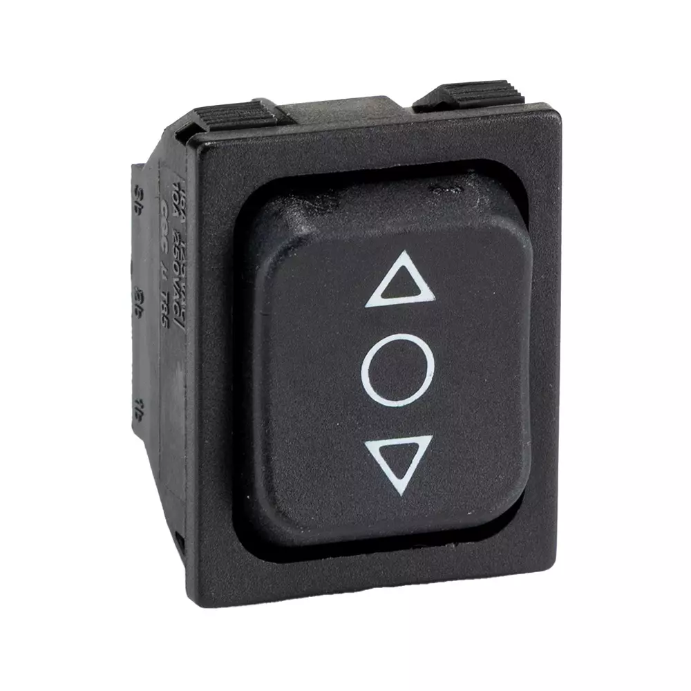 RS PRO Rocker Switch On-Off-On DPDT DPST Red Actuator 8 Amp Contact Rating 250 V AC 500 V DC IP55, 119704