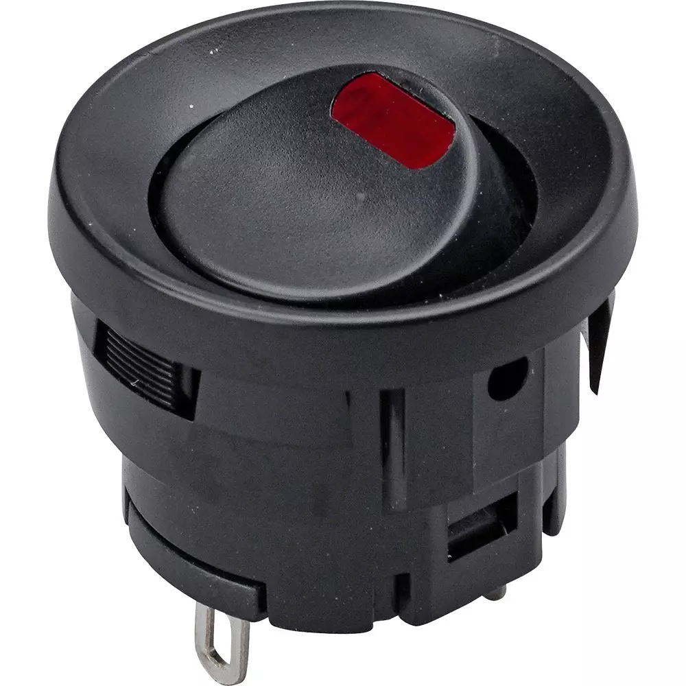 MIYAMA ELECTRIC Wave Switch 1 Pole 125/250 V Rated Voltage, DS-060K-S-LR