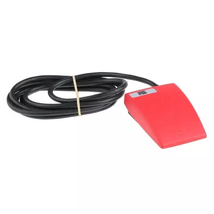 RS PRO Momentary Foot Switch Thermoplastic 3 A 250 V, 3252686