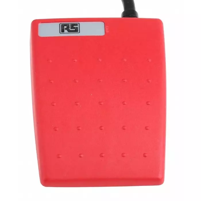 RS PRO Momentary Foot Switch Thermoplastic 3 A 250 V, 3252686