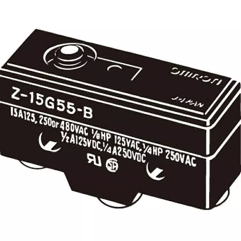 Omron Basic Switch General Purpose Z Standard Pin Push Button Type, Z-15G55
