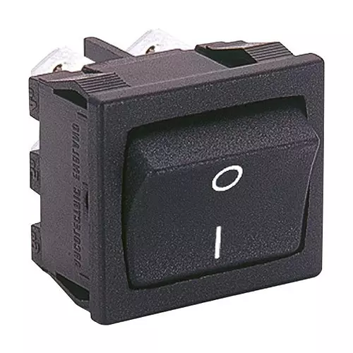 ARCOLECTRIC (BULGIN LIMITED) ROCKER SW, DPST, 16A, 250VAC, PANEL, H8650VBBB
