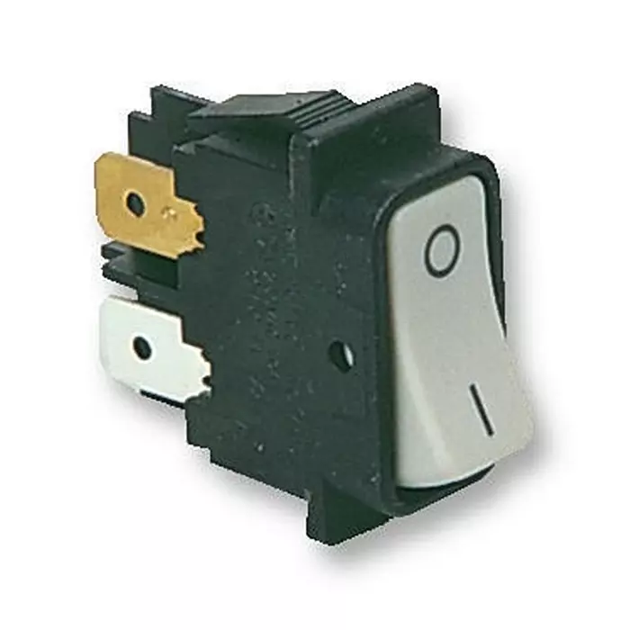 ARCOLECTRIC (BULGIN LIMITED) ROCKER SWITCH, DPST, I/O, C1250ANTAA