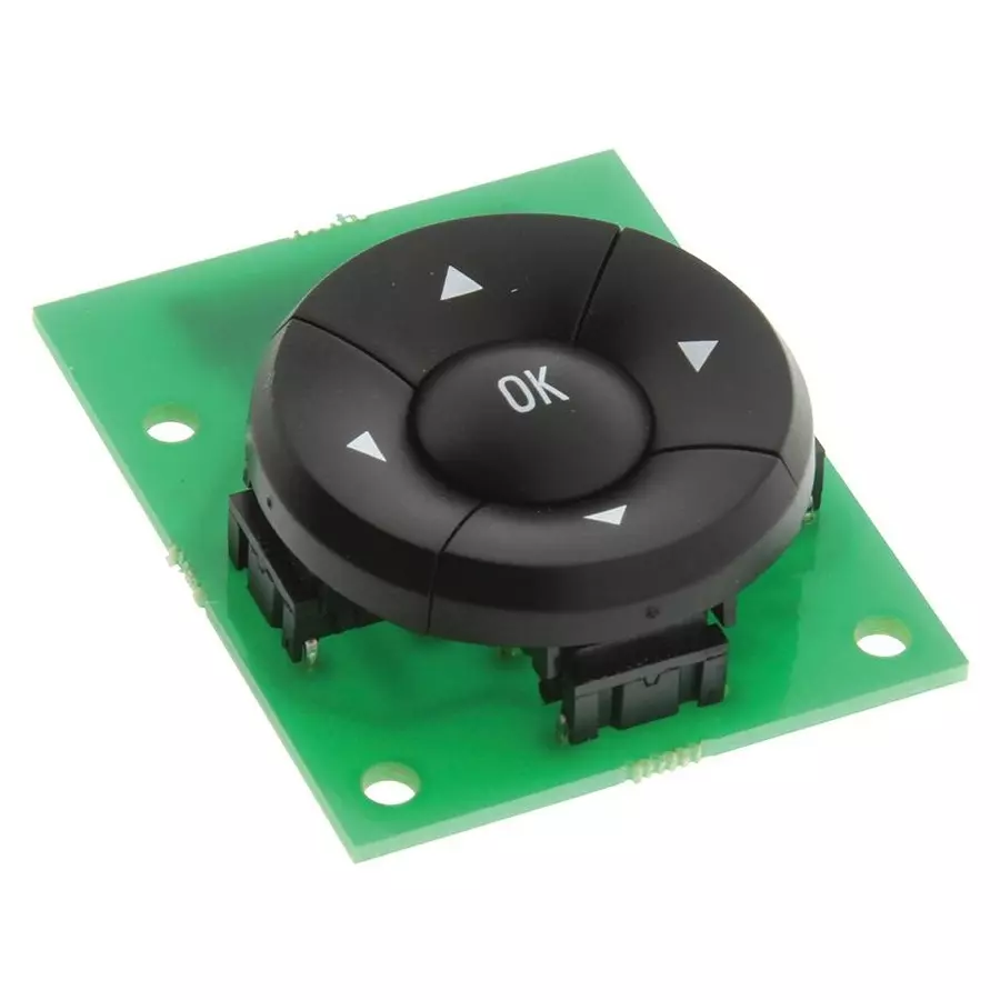 Mec Switch Module, Black, With Legends, 9509136118