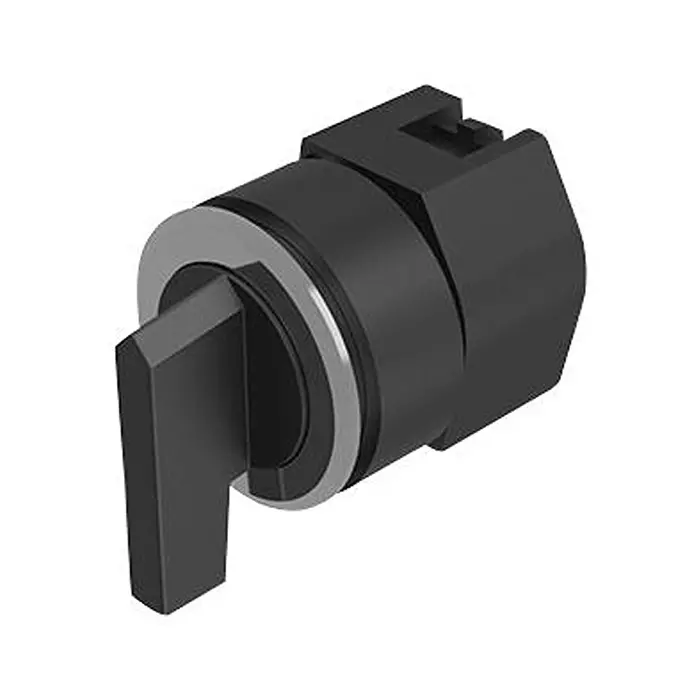 EAO Selector Switch ACtuator, 2Pos, BlACk, 704.101.018