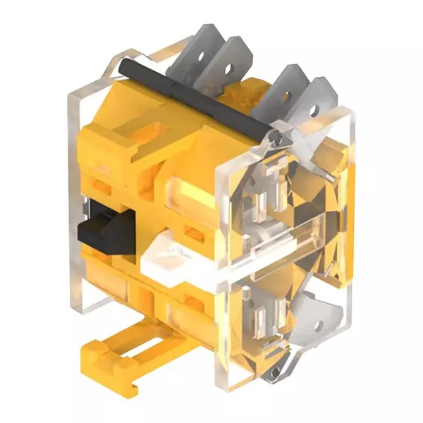 EAO Switching Element, Dpst-No, Spring Clamp, 704.908.3