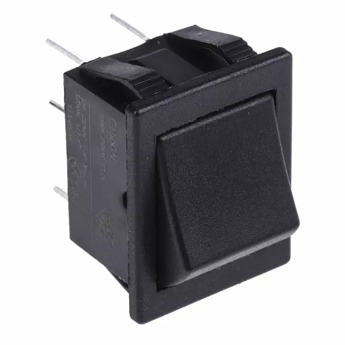 ARCOLECTRIC (BULGIN LIMITED) DPDT On-On Rocker Switch Panel Mount, C1560ALAAB
