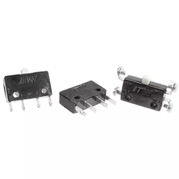 ITW SWITCHES Chassis Mount Basic Switch SPDT 125 V AC, 250 V AC Solder Lug Termination 10.1 Amp, 16-188051