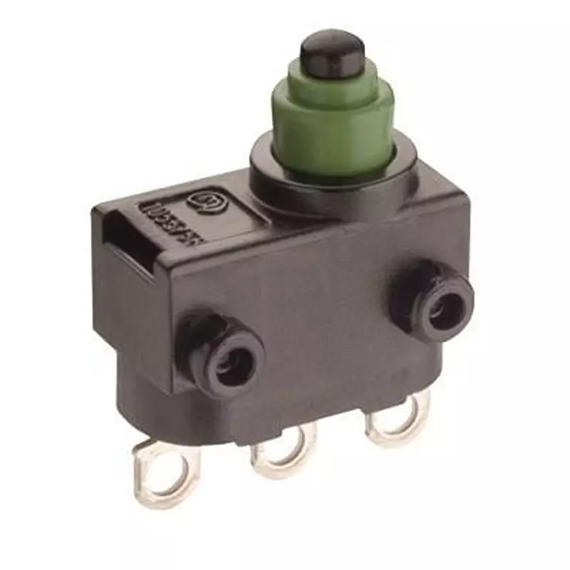 MARQUARDT Chassis Mount Basic Switch SPDT Solder Lug Termination 2 Amp, 4 Amp, 1055.3654