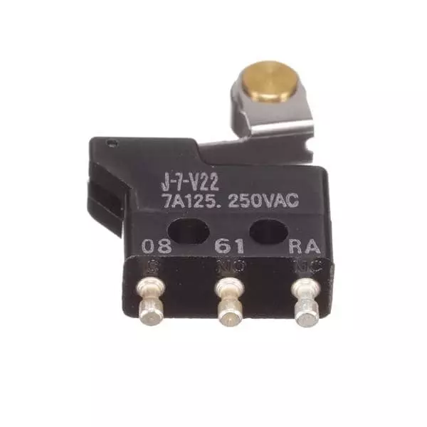 OMRON ELECTRONIC COMPONENTS Chassis Mount Basic Switch SPDT 250 V AC Solder Lug Termination 7 Amp, J-7-V22