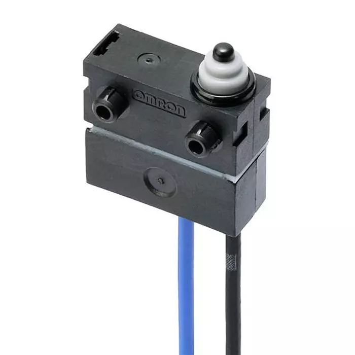 OMRON ELECTRONIC COMPONENTS PCB Mount Basic Switch SPST-NO Wire Lead Termination, D2AW-R5-ER003MP