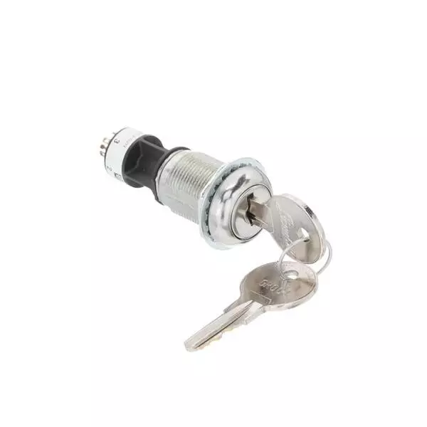 GRAYHILL Keylock Switch Non-Illuminated 2 Position, 58J9A60-01C02N