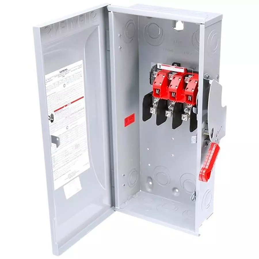 Siemens Enclosed Disconnect Switch 100 Amp 3PST, HNF363