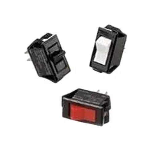 CARLING TECHNOLOGIES Rocker Switch Non-Illuminated Solder Lug Termination 10 & 15 Amp Rocker Actuator, TA200-TB-B