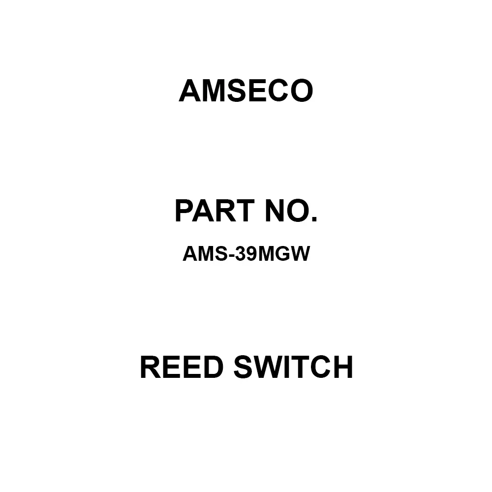 AMSECO Reed Switch Screw Termination, AMS-39MGW