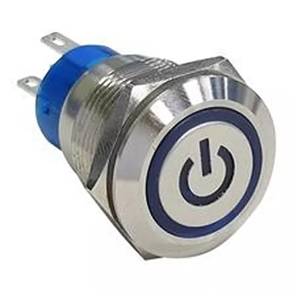 ALCOSWITCH - TE CONNECTIVITY Vandal Resistant Sw, Spst, 3A, 250Vac, Av1911P612Q04