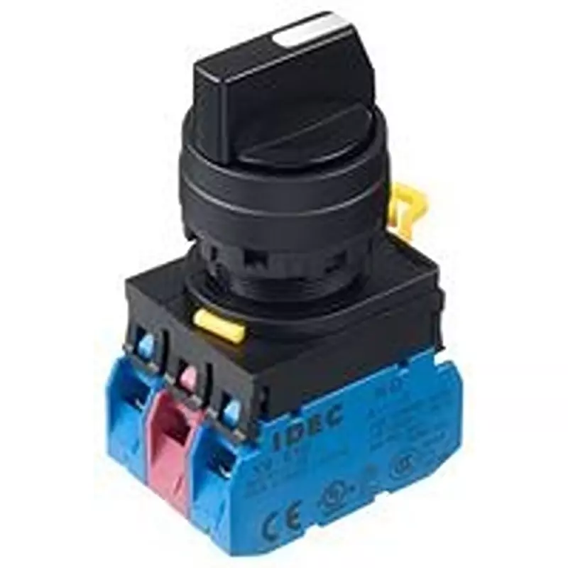 IDEC Rotary Switch, 3 Pos, 10A, 120Vac, Yw1S-33E21