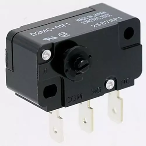Omron Light Torque Basic Switch (Actuator) clockwise DC30 Rated Voltage Crossbar Contact Specifications D2MC Series