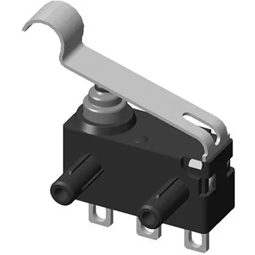 Omron Ultra-Small Basic Switch DC 5/12 V Rated Voltage, D2HW-C271HS