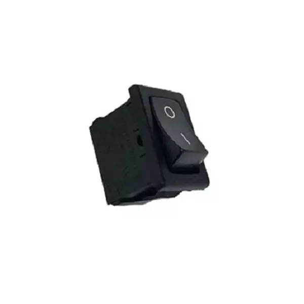RS PRO Rocker Switch On-Off SPST Black Actuator 6 Amp Contact Rating 250 V AC 500 V DC, 180385