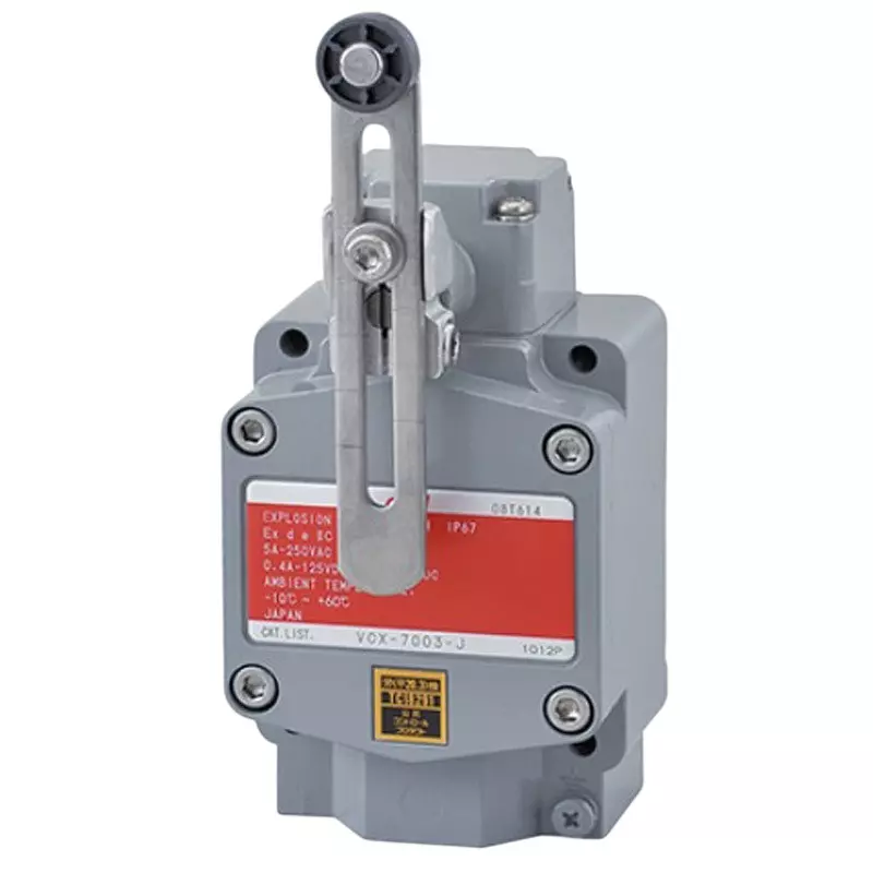 Azbil Explosion-Proof Switch Silver Contact Material Adjustment Roller Lever Actuator, VCX-7103