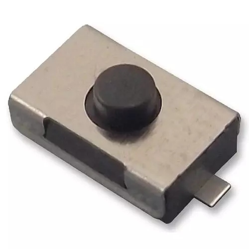 WURTH ELEKTRONIK Tactile Switch, 160Gf, 6X3.8X2.5mm, Blk, SMD, 434121025816 (Pack of 10)