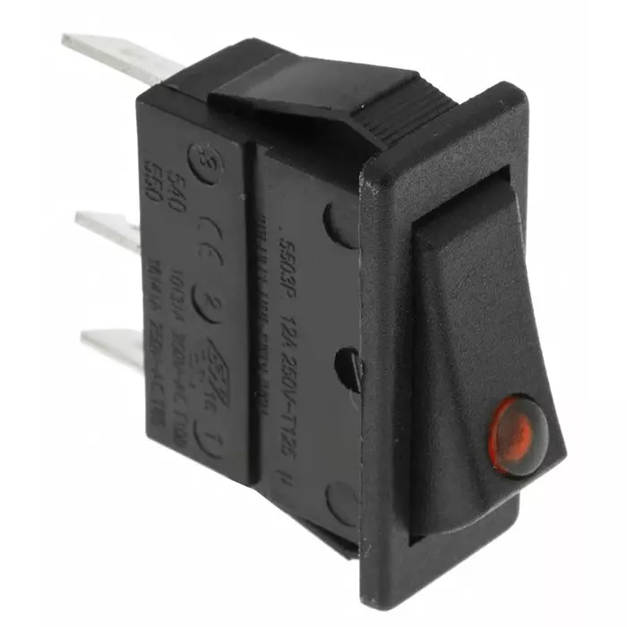 ARCOLECTRIC (BULGIN LIMITED) Illuminated SPST On-Off Rocker Switch Panel Mount, C5503PLLAA-picture-38