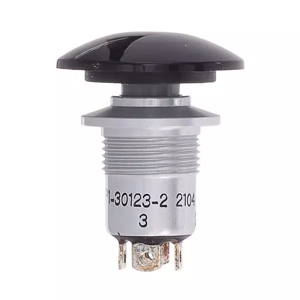 Otto PCB Mount Basic Switch SPST-NO 115 V AC Quick Connect Termination 10 Amp, P1-30123-2