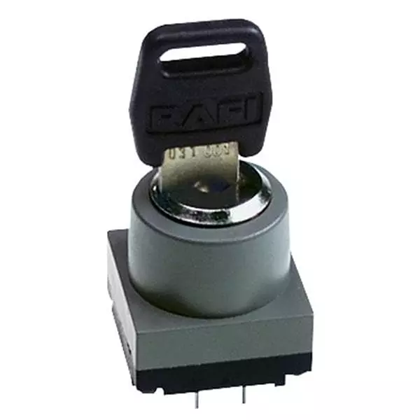 RAFI Keylock Switch Non-Illuminated, 3.13.026.016/0000