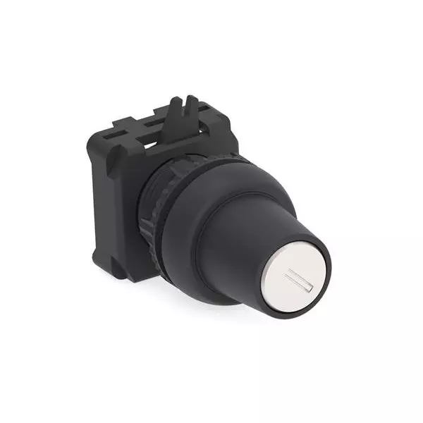 TE CONNECTIVITY Key Selector Switch Non-Illuminated 6 & 10 Amp 2 Position, 2492709-1