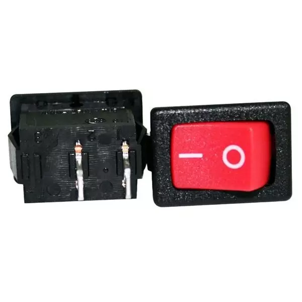 VCC Rocker Switch Non-Illuminated Quick Connect Termination, VRS-1-Q2PSI-19RNN-0-M1