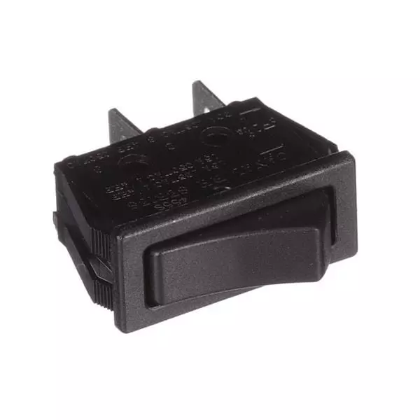 APEM Rocker Switch Non-Illuminated 20 Amp SPST 250 V AC, RH110C2NBB