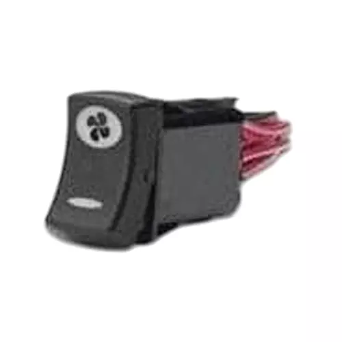 CARLING TECHNOLOGIES Sealed Rocker Switch Quick Connect Termination 10 Amp Rocker Actuator 24 V DC, W16B20001-AZZ00-000