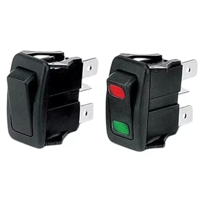 Otto Sealed Rocker Switch Illuminated Screw Termination 5 & 16 Amp Rocker Actuator 28 V DC, K1BBEPCADA