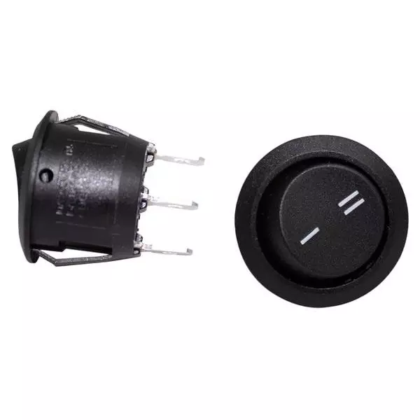 VCC Rocker Switch Non-Illuminated Quick Connect Termination, VRS-4-Q3PSI-20KNN-0-M3