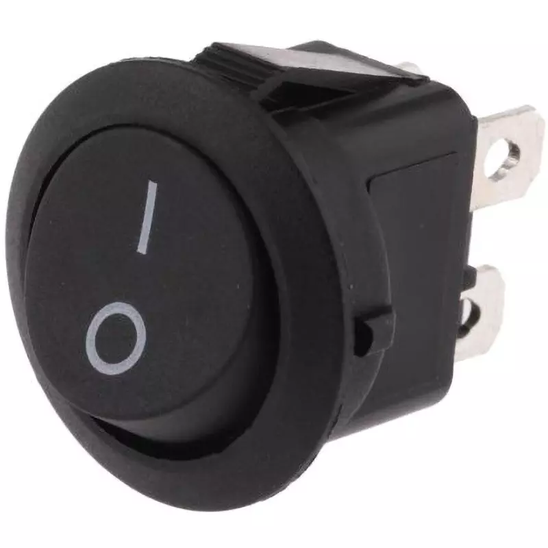 RS PRO Rocker Switch AC 250 V Rated Voltage Round Type Actuator, 793-2575
