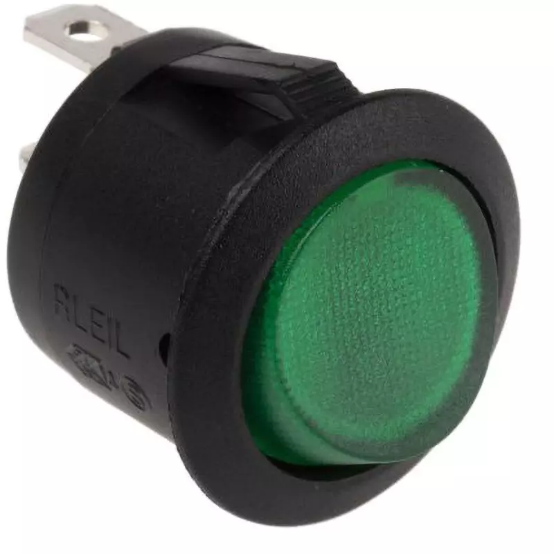 RS PRO Rocker Switch DC24 V Rated Voltage Round Type Actuator, 273-019